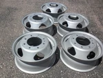 One Front Or Back/rear 17" Chevy Gmc Sierra Denali Dually Rim Inches Oem Used. Price: $120.00.