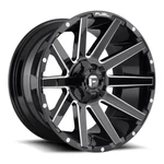 22" Fuel D615 Contra 22X10 6X135 6X5.5 -19MM Wheel Gloss Black Milled Lifted Rim New. Price: $550.00.