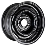 Refurbished Painted Black Steel Wheel 14 X 9591886 Remanufactured. Price: $93.17.