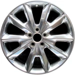 Wheel Rim Jeep Cherokee 18 2014-2023 5SN87AAAAB 5SN87DX8AA Oem Polished 9132 Remanufactured. Price: $247.00.