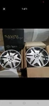 C7 Corvette C8 Savini 3PCS SV-36 22X9 Front 24X10 Rear Chrome Black New. Price: $3250.00.