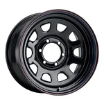 Allied Wheel 51 Daytona Rim 15X8 5X114.3 Offset Black (quantity 4) New. Price: $540.00.