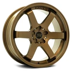 1AV ZX6 Wheels 18X8.5 (40, 5X114.3, 72.6) Bronze Rims Set Of New. Price: $1020.00.