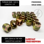 32 Chevy Gmc Silverado 2500 3500 Hd Dual Thread Factory Style Lug Nuts 14X1.5 New. Price: $35.95.