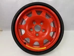 Porsche 996 C4S Turbo Oem 16X5.5 ET:10 Orange Space Saver Spare Wheel & Tire Used. Price: $224.99.