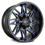 Impact Off-road 814 Wheels 17X9 (0, 6X139.7, 106.1) Black Rims Set New. Price: $934.80.