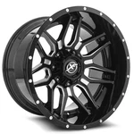 22" Off-road XF-222 Gloss Black & Milled 22X12 Wheel 6X135 6X5.5 -44MM Rim New. Price: $549.65.