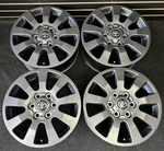 18" 2025 Toyota Land Cruiser Factory Oem Wheels 95952 Satin Charcoal Black Rims Used. Price: $549.50.