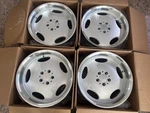 Mercedes Benz 18 Staggered Wheels W201 W124 W140 R129 Monoblock Amg Silver New. Price: $1299.00.