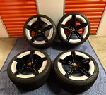 Oem Porsche Taycan Mission 21" Wheels Rims Set Winter Tires / Gen Used. Price: $7500.00.