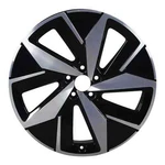 20" Volkswagen ID4 2023-2024 Factory Oem Wheel Rim Machined Black (front) 70106 Remanufactured. Price: $335.00.