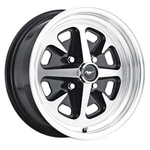 Legendary Wheel Co. Magnum 400 Alloy 15"X6" Black 4-LUG Mustang 65-73 New. Price: $228.95.