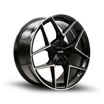 18" Kalon Wheels Falcon 201 Black Machined Face 18X8 5X112 5X120 40MM Rim New. Price: $268.00.
