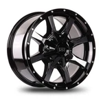 4 New 17X9 Mudder Trucker MT513 Breakover Black Machined 5X127 5X139.7 ET-12 Rim. Price: $582.15.