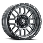Icon Alpha Wheel 17X8.5 6X5.5 ET:0 CB:106.1 BS:4.75 Gunmetal New. Price: $337.06.