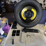 2017 Volkswagen Tiguan Oem Temporary Spare Tire, Wheel & Jack Kit- New (other). Price: $165.00.