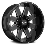 Ion Alloy 141 Wheel 20X9 (0, 8X165.1, 130.8) Black Single Rim New. Price: $304.26.