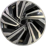 Volkswagen Machined Black Jetta Oem Wheel 17 2019-2021 Original Rim 70047B Used. Price: $259.97.
