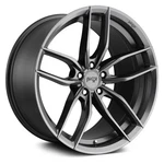 Niche M204 Vosso Lug Wheel 17X8 (40, 5X120.65, 72.56) Gunmetal Single Rim New. Price: $299.00.