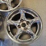 1997-2005 Mazda MX-5 Miata Wheel 15X6 Alloy Polished Oem 9965H66050 Used. Price: $95.00.