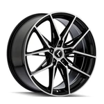 Kraze KR196-9845BM40 Evolve Gloss Black/machined Face 19X8.5 5-112 New. Price: $311.99.