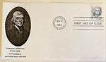 Fdc Usa First Day Cover #2185 29C Thomas Jefferson 250TH Anniversary Of Birth. Price: $6.70.