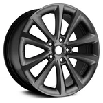 For Buick Verano 12-15 Alloy Factory Wheel V-spoke Gloss Black Machined Used. Price: $251.65.