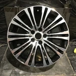 2011-2014 Chrysler 300 Awd 2419B Wheel 19X7.5 Rim Black Polished 1TD73TRMAA Used. Price: $296.96.