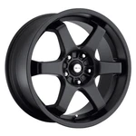 Focal 421 Rim 15X6.5 5X100/5X114.3 Offset 38 Satin Black (quantity 1) New. Price: $161.54.