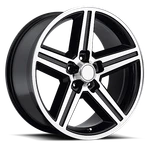 Rev Wheels 652MB-0934 Iroc Series- 20X9 4.5 Bs 5X4.75 -black/polished New. Price: $217.95.