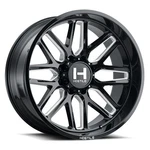 20X10 Hostile H120 Vulcan Blade Cut (black Milled) Wheels 8X170 (-19MM) Set Of 4 New. Price: $1832.40.
