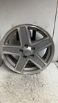 07-10 Jeep Patriot/compass 17X6-1/2 Aluminum Wheel 5 Argent Painted Spokes Used. Price: $75.01.