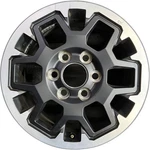 Oem Toyota Machined Black Tacoma Rim 17X7.5 2024-2025 Wheel Factory 10638 Used. Price: $174.78.