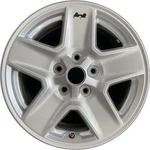 Jeep Silver Gladiator Factory Wheel 17" 2021-2023 Rim Alloy Oem Original 9258A Used. Price: $151.45.