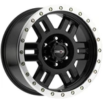 Vision 398 Manx 18X9 8X6.5" +12MM Gloss Black Wheel Rim 18" Inch New. Price: $267.99.