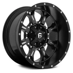 Fuel D517 Krank Deep Lip Wheel 20X10 (-24, 8X165.1, 125.1) Black Single Rim New. Price: $525.00.