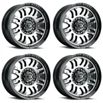 Set 18" Vision 409 Inferno Gloss Black Machined Face 18X9 Wheels 6X5.5 (6X139. New. Price: $1297.92.