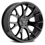 Voxx Replica Hellcat Wheel 20X9 (27, 6X139.7, 78.3) Black Single Rim New. Price: $275.70.