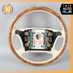 99-02 Rolls Royce Silver Seraph Steering Wheel Beige Wood PH32688PA Oem Used. Price: $723.23.