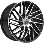 Edge Street 355MB 17X7.5 5X108/5X4.5" +40MM Black/machined Wheel Rim 17" Inch New. Price: $199.00.