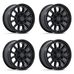 Set 4 17" Black Rhino Hard Alloys BR033 Alta Matte 17X8 6X5.5 32MM Wheels New. Price: $1452.00.
