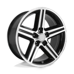 16X8 Performance Replicas 148B Gloss Black Mach Spokes/lip Wheel 5X4.75 (0MM) New. Price: $210.60.