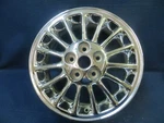 Pontiac Grand Am 99-01 16" 15 Spoke Chrome Alloy Wheel 6534 Enkei Used. Price: $200.00.