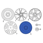 For Toyota Prius 2023-2026 4261121280 Wheel New. Price: $90.63.