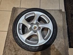 Porsche 996 Turbo Oem Genuine Solid 5 Spoke 18" Wheel Tire & Center Cap Set New. Price: $4000.00.