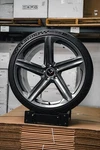 20" 21" Gem G8Z Forged Gloss Gunmetal Wheels C8 Z06 / E-ray Tire Package New. Price: $5900.00.