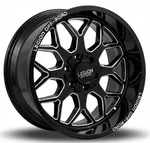 4 New Rims 20X10 Legion Offroad LG3 5X127 5X139.7 Gloss Black -18ET 87.1CB. Price: $1379.00.