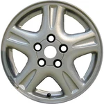 Refurbished Painted Silver Aluminum Wheel 16 X 6.5 9593736 Remanufactured. Price: $222.55.