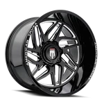 American Truxx Goliath 22X12 8X6.5 -44MM Black/milled AT1917-22281M New. Price: $574.33.