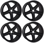 (4) 20" X 9.5" Satin Black Alloy Wheel Rim 2017-2023 Dodge Challenger Charger New. Price: $1424.99.